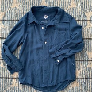 Kicky pants bamboo dress shirt 4T